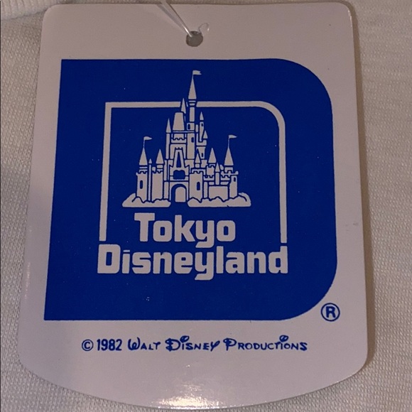 VTG Dead stock 1987 Tokyo Disneyland T-shirt. S - Picture 13 of 13